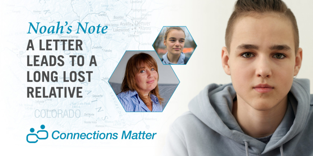 A Letter Leads to a Long Lost Relative