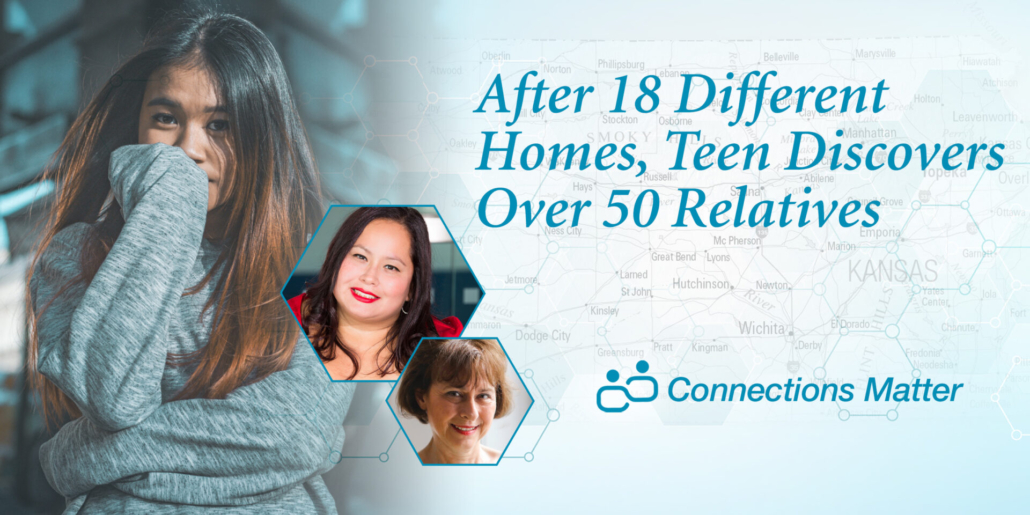 After 18 Different Homes, Teen Discovers Over 50 Relatives