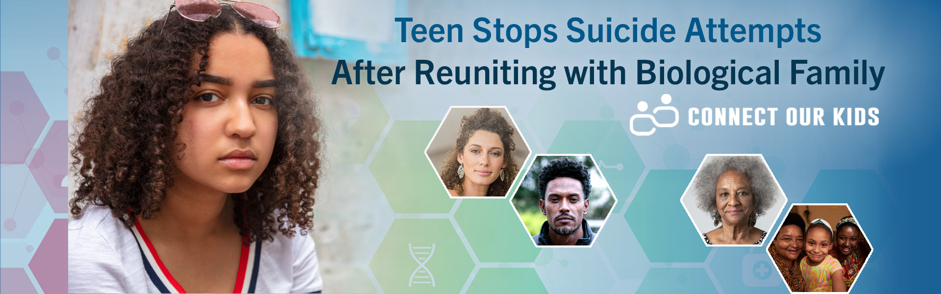 Teen Stops Suicide Attempts After Reuniting with Biological Family