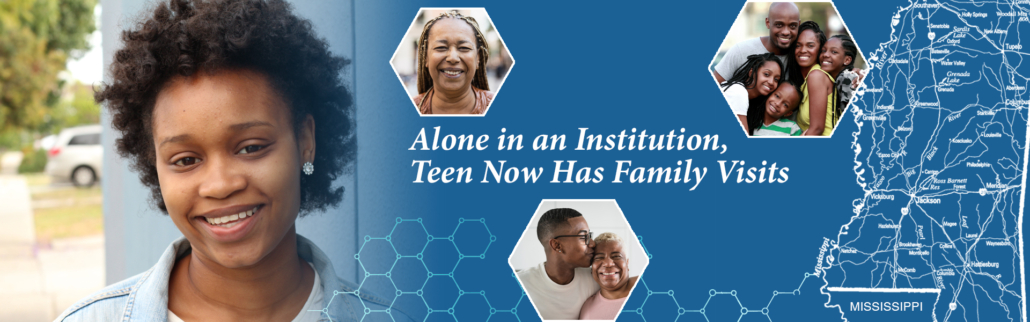 Alone in an Institution, Teen Now Has Family Visits