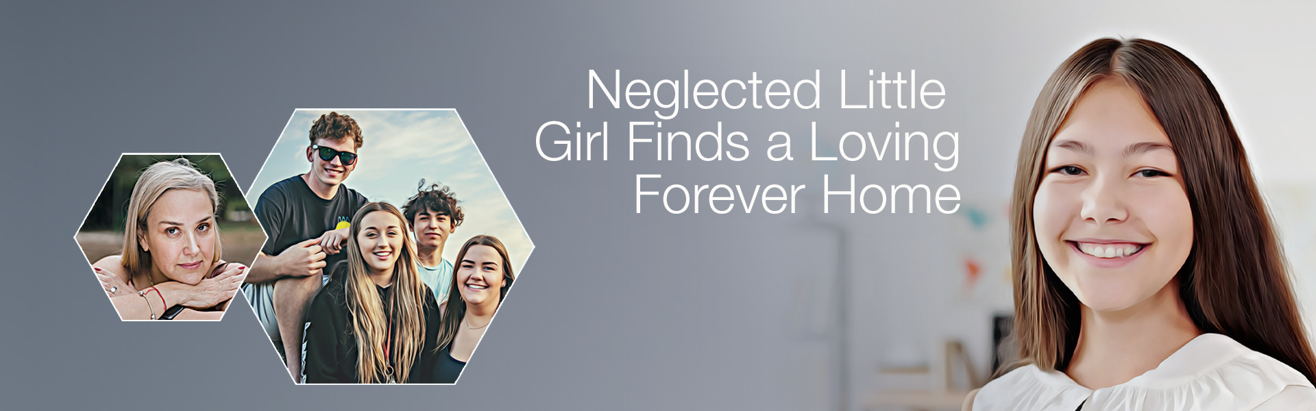 Connect Our Kids and CASA Help Neglected Little Girl Find A Loving Forever Home