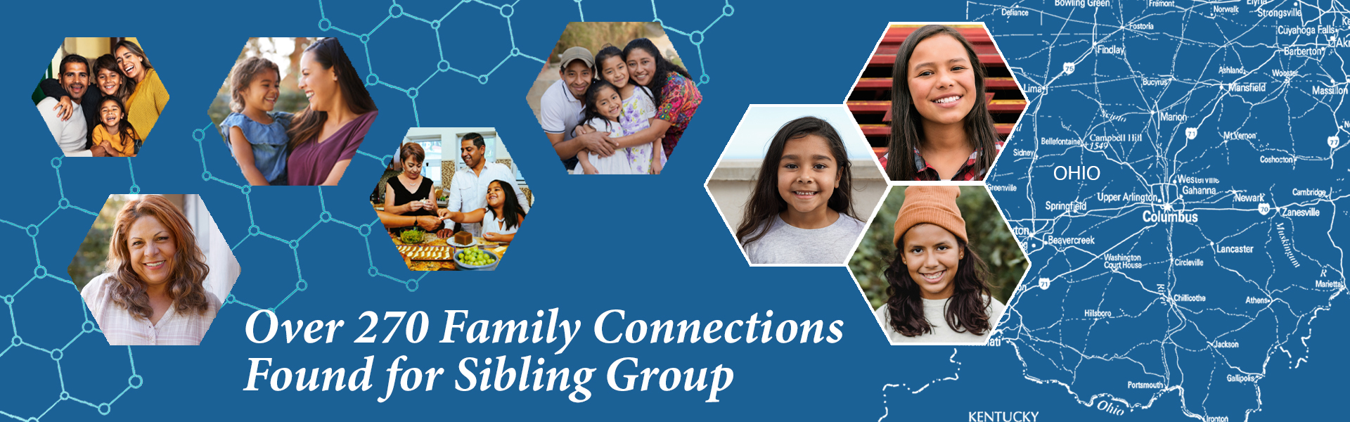 Over 270 Family Connections Found for Sibling Group