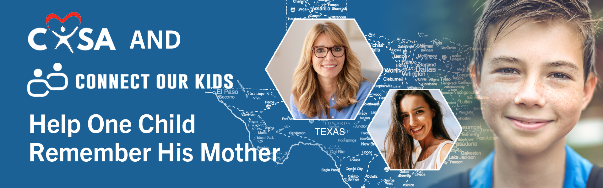 CASA and Connect Our Kids Help One Child Remember His Mother