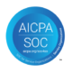 AICPA SOC security compliance certification badge