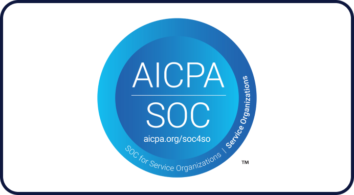 AICPA SOC Badge AICPA SOC security compliance certification badge